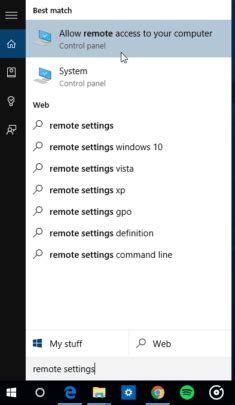 كيفية تفعيل Remote Desktop علي ويندوز 10.